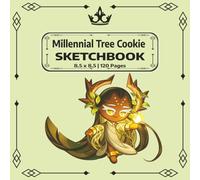Millennial Tree Cookie Sketchbook: A Cute Square Sketchbook for Drawing, Doodling, Manga, Cartoons & Creative Art | 120 Blank Pages | 8.5 x 8.5 (Cookie Run Kingdom Fan Art)