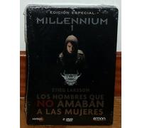 MILLENNIUM 1 Gli Uomini Che Non Amavano Le Donne 2 DVD Steelbook Sigillato