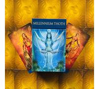MILLENNIUM Thoth Tarot Deck 78 Carte lo scarabeo Renata Lechner