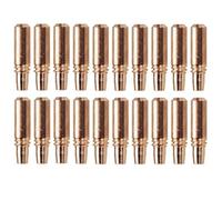 Miller 206186 - Punte per torcia saldatrice .035" .030AL per Spoolmatic e XR - Punte metalliche resistenti con connessione filettata per saldatura a filo di alluminio