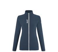 MILLET Caldo Pile Da Trekking Donna Polartec Riciclato Traspirante Stretch 2 Tasche - UBIC LIGHTGRID