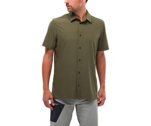 Millet - Camicia elasticizzata leggera e traspirante - Seneca Stretch Shirt SS M Grape Leaf per Uomo in Pelle - Taglia S - Verde