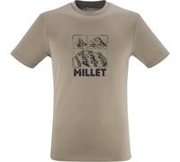 MILLET Chamonix Logo Ts Ss - Uomo - Beige / Grigio - Taglia M- modello 2026