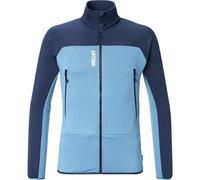 Millet - Pile elasticizzato traspirante in Polartec® - Fusion Grid Jkt M Coronet Blue Saphir per Uomo in Poliestere Riciclato - Taglia L