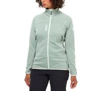 Millet - Giacca in pile stretch Polartec® Power Grid con cerniera - Fusion Grid Jkt W Seaweed per Donne in Pelle - Taglia M - Verde