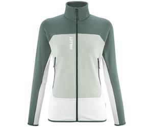 Millet Fusion Grid W - felpa in pile - donna Green/White M