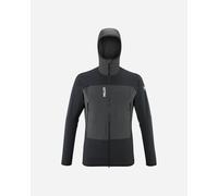 Millet - Giacca a vento idrorepellente - Fusion XCS Hoodie M Noir Dark Grey per Uomo in Pelle - Taglia M - Nero Nero M