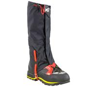 Millet - Ghette da alpinismo ad alta protezione - Alpine Gaiters Drye Black Red in Pelle - Taglia L - Nero Nero L