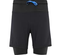 Millet Intense 2in1 M - pantaloni corti trail running - uomo M Black man Recycled Polyamide,Dwr,Pfc-Free