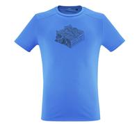 Millet Kamet Map TS SS M - T-shirt - uomo M Light Blue man Recycled Polyester,Polartec Power Dry,Recycled Materials