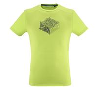 Millet Kamet Map TS SS M - T-shirt - uomo XL Light Green man Recycled Polyester,Polartec Power Dry,Recycled Materials