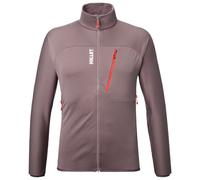 Millet - Felpa in pile stretch con zip - Lokka Jkt III M Pepper per Uomo in Poliestere Riciclato - Taglia L - Beige