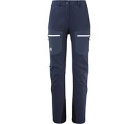 Millet - Pantaloni da sci alpinismo da donna - M White Shield Pant W Saphir per Donne in Pelle - Taglia 36 FR - Blu navy