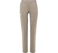 Millet - Pantaloni da trekking elasticizzati e traspiranti - Ubic Stretch Pant W Dorite per Donne in Softshell - Taglia 34 FR - Beige