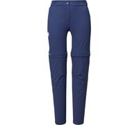 Millet - Pantaloni idrorepellenti da escursionismo - Ubic Stretch Zip Off Pant W Saphir per Donne in Softshell - Taglia 40 FR - Blu navy