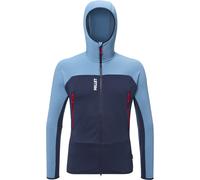 Millet - Pile stretch con zip Polartec® - Fusion Grid Hoodie M Coronet Blue Saphir per Uomo - Taglia XL