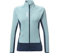 Millet - Pile stretch e traspirante - Kamet Grid Jkt W Aquatic Saphir per Donne - Taglia S - Blu