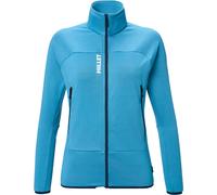 Millet - Pile stretch in Polartec® Power Grid con zip - Fusion Grid Jkt W Coronet Blue per Donne in Poliestere Riciclato - Taglia S