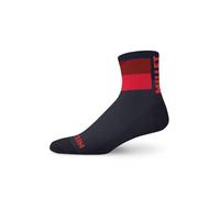 MILLET Seneca Quarter Socks Calze Escursionismo, Rosso (Nuovo Logo), 40 Unisex-Adulto