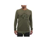 Millet Maglietta da Trekking Seneca Ts Ls Uv M – UPF40 Poliestere Traspirante – Uomo Verde Taglia M