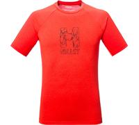 Millet - T-shirt da arrampicata in viscosa eco-responsabile e poliestere riciclato - Cimai Natural SS M Paprika per Uomo in Poliestere Riciclato - Taglia L - Arancione