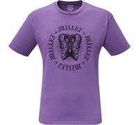Millet - T-shirt urbana in cotone biologico a maniche corte - Cimai Collab SS M Galaxy per Uomo in Cotone - Taglia L - Viola