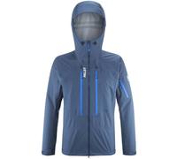 Giacca impermeabile millet m white 3l blue