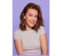 Millie Bobby Brown Journal: 6x9 Inch Notebook - Glossy Cover, 110 Lined Pages