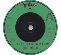 MILLIE JACKSON - IF YOU'RE NOT BACK IN LOVE BY MONDAY 7 INCH (7" VINYL 45) UK POLYDOR 1977