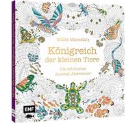 Millie Marotta's Königreich der kleinen Tiere - Die schönsten Ausmal-Abenteuer: Ausmalbuch mit Goldfolie | Zauberhafte Motive ausmalen