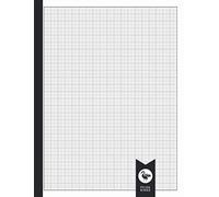 Millimetre Graph Paper 8.5" x 11": Notebook for Technical Drawing | 110 Pages - 55 Sheets | 1, 5 & 10mm Square Grid | Large Letter Format