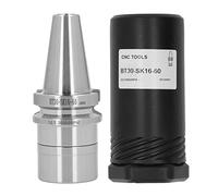 Milling Collet Chuck Holder, CNC Tool Holder with Wind Resistance Reduction Design, BT30 SK16 Balance Collet Chuck for High - Speed Machine Tools, Made of 40Cr Alloy Steel