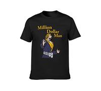 Million Dollar Man Ted DiBiase Retro Wrestling O-Neck 100% Cotton Short Sleeve Unisex T-Shirt XL