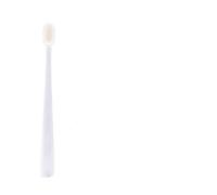 Million spazzolino da denti ultra fine morbido antibatterico proteggere la salute da viaggio spazzolino portatile strumenti per l'igiene orale (colore: PT-bianco 1 pz)