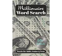 Millionaire Word Search: Puzzle Book Word Searches Easy to Read about Famous Millionaires, Luxury, Investments and more | 6X9 Inches, 110 Pages | 50+ ... The Rich, Birthdays, Holidays and Free Times.