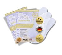 Millis Salviette magiche per la dermatite da pannolino per bambini, noto da "La grotta dei leoni", 50 panni (2 x 25) con aloe vera, olio di mandorle e Q10 - nutre, protegge e funge da protezione per