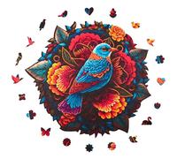 Milliwood Puzzle in Legno 206 Pezzi - Beauty of Balance - Puzzle Bambini 10 Anni Puzzle Legno Puzzle Animali Passatempo Per Adulti Animali In Legno Puzzle Particolari Puzzle Bellissimi - 32x32cm