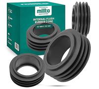 Millto™ Riduttore in Gomma a Filo Interno 40 x 50 mm - Guarnizione di Collegamento per WC e Tubi di Scarico - Connettore Sanitario