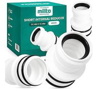 Millto™ Riduttore interno 50x32mm, riduttore rapido per tubi, manicotto di riduzione, riduttore per tubi di scarico, adattatore per tubi dell'acqua, riduttore per sistemi fognari, raccordo per tubi in