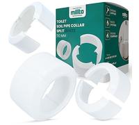 Millto™ Rosetta di copertura per WC da 110 mm, 2 pezzi, colore bianco