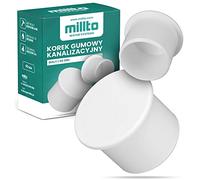 Millto™ Tappo per manicotti HT tubo Ø DN 40 mm bianco | tappo di scarico in plastica PVC PP raccordo coperchio