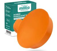 Millto™ Tappo per manicotto HT KG tubo Ø DN 400 mm arancione | Cappuccio per scarico in plastica, tappo di scarico in plastica, raccordo di connessione in PVC PP, coperchio