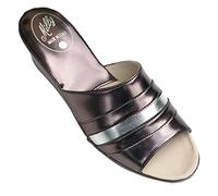 Milly 1706 Ciabatte da Camera Chiuse per Donna Pantofole per casa Classiche Eleganti con Zeppa