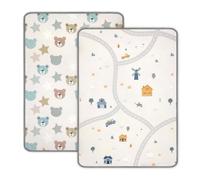 Milly Mally Kinder Tappetino da gioco in schiuma per bambini, double face, 178 x 120 x 1 cm, materiale XPE impermeabile, atossico, anallergico, antiscivolo (Bear and Farm)