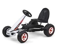 Milly Mally Pedal-Gokart Viper, bianco, 5901761125856