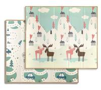 Milly Mally Play - Tappetino pieghevole in schiuma (Pastel Deer)