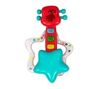 Milly Mally Sonaglio musicale per bambini, giocattolo musicale per bambini, giocattolo musicale per bambini a partire da 1 mese, rock star, rosso