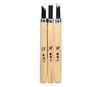 Millya 3PCS Wood Carving Knife Kit Handmade Crafting Chisel Professional Woodworking Tool Set