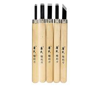 Millya 5PCS Wood Carving Knife Kit Handmade Crafting Chisel Professional Woodworking Tool Set