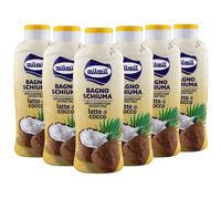 Milmil Bagno Schiuma Fragranza Latte di Cocco Dermatologicamente Testato PH